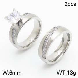 Stainless Steel Lover Ring