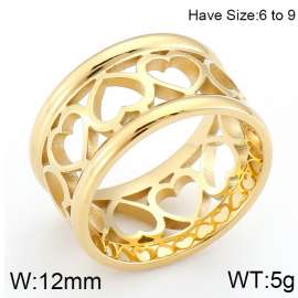 Stainless Steel Gold-plating Ring