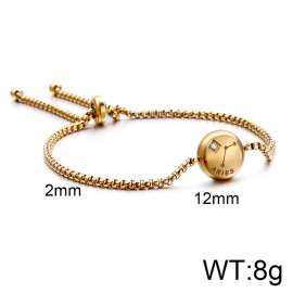 Stainless Steel Gold-plating Bracelet