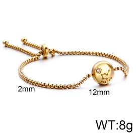 Stainless Steel Gold-plating Bracelet