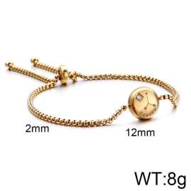 Stainless Steel Gold-plating Bracelet