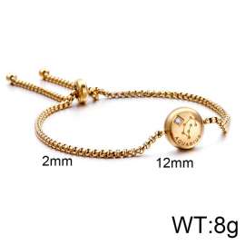 Stainless Steel Gold-plating Bracelet