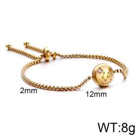 Stainless Steel Gold-plating Bracelet