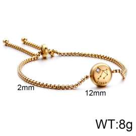 Stainless Steel Gold-plating Bracelet