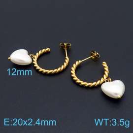 SS Gold-Plating Earring