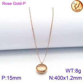 SS Rose Gold-Plating Necklace