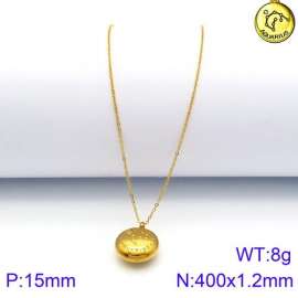 SS Gold-Plating Necklace