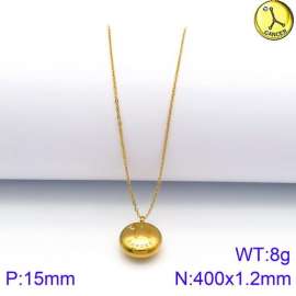 SS Gold-Plating Necklace