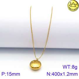 SS Gold-Plating Necklace