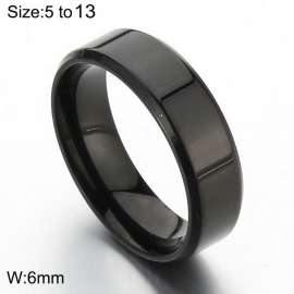 Stainless Steel Black-plating Ring