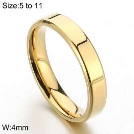 Stainless Steel Gold-plating Ring