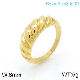 Stainless Steel Gold-plating Ring