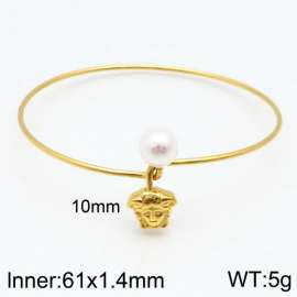 Stainless Steel Gold-plating Bangle