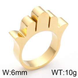 Stainless Steel Gold-plating Ring