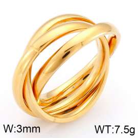 Stainless Steel Gold-plating Ring