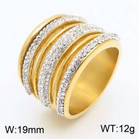 Stainless Steel Gold-plating Ring