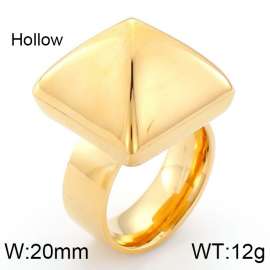 Stainless Steel Gold-plating Ring