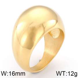 Stainless Steel Gold-plating Ring