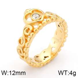 Stainless Steel Gold-plating Ring