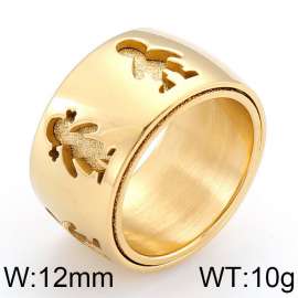 Stainless Steel Gold-plating Ring