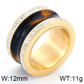 Stainless Steel Gold-plating Ring