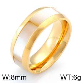 Stainless Steel Gold-plating Ring