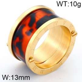 Stainless Steel Gold-plating Ring