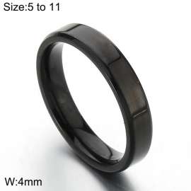 Stainless Steel Black-plating Ring