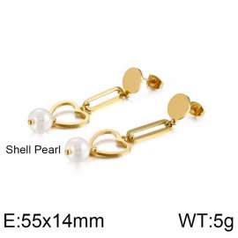 SS Gold-Plating Earring