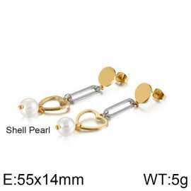 SS Gold-Plating Earring