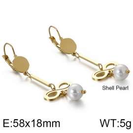 SS Gold-Plating Earring