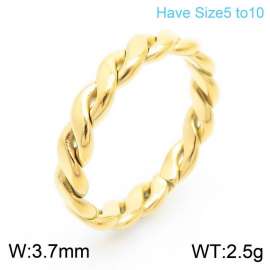 Stainless Steel Gold-plating Ring