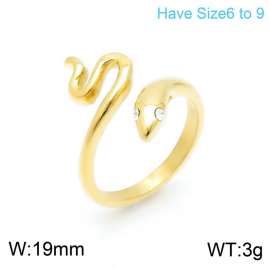 Stainless Steel Gold-plating Ring