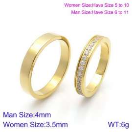 Stainless Steel Lover Ring