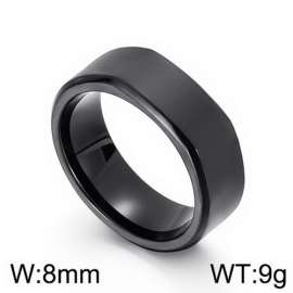 Stainless Steel Black-plating Ring