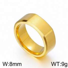 Stainless Steel Gold-plating Ring