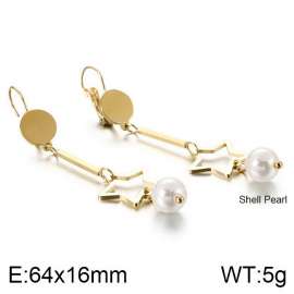 SS Gold-Plating Earring