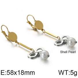 SS Gold-Plating Earring