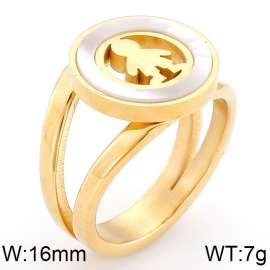 Stainless Steel Gold-plating Ring