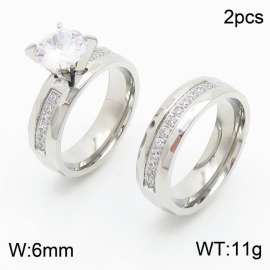 Stainless Steel Lover Ring