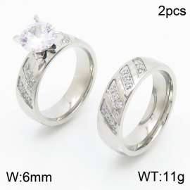 Stainless Steel Lover Ring