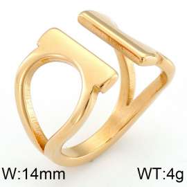 Stainless Steel Gold-plating Ring