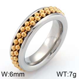 Stainless Steel Gold-plating Ring