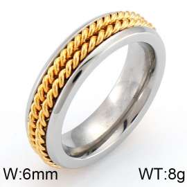 Stainless Steel Gold-plating Ring