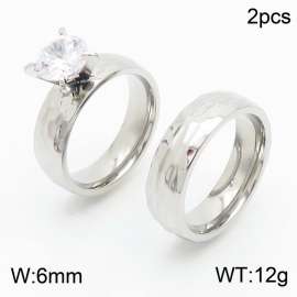 Stainless Steel Lover Ring