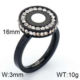 Stainless Steel Black-plating Ring