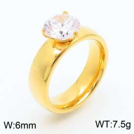 Stainless Steel Gold-plating Ring