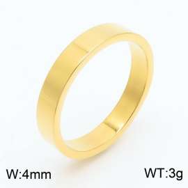 Stainless Steel Gold-plating Ring