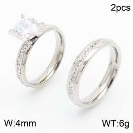 Stainless Steel Lover Ring