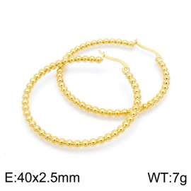 SS Gold-Plating Earring